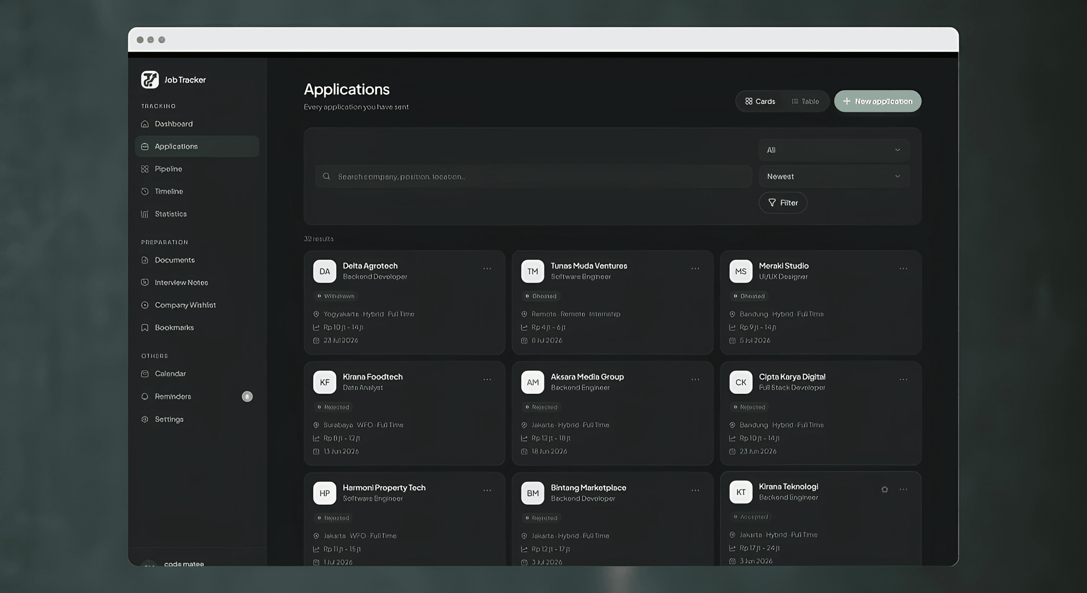 Job Tracker